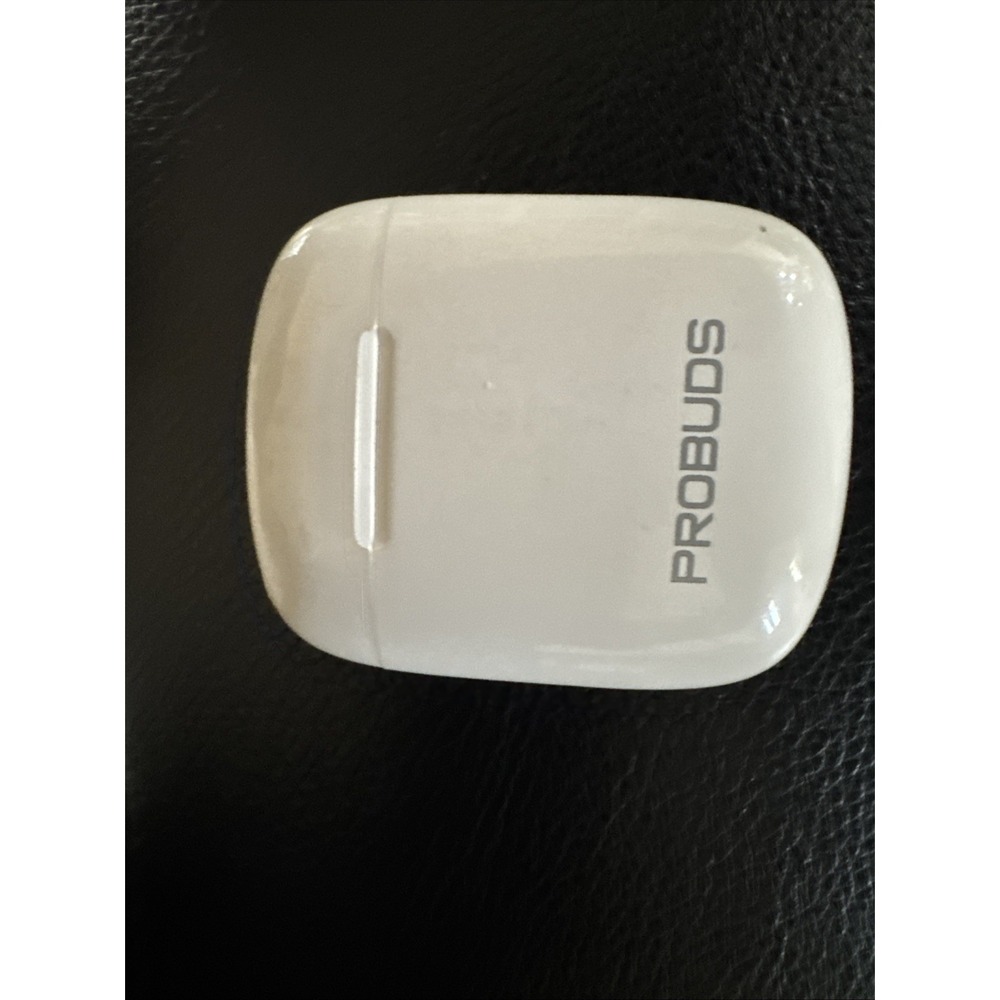 Probuds PROBUDS V2 Bluetooth True Wireless In-Ear Earbuds Case USB-C White